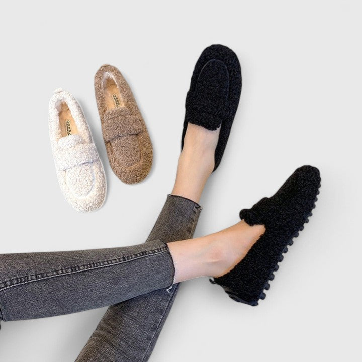 Solenne™  | Chaussons chauds au design élégant
