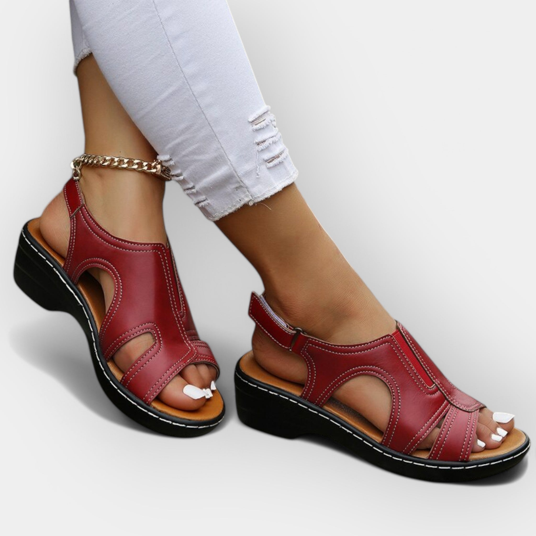Sandales en Cuir avec Style