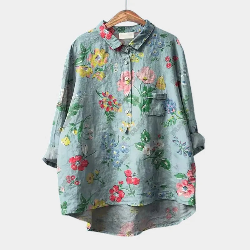 TALLIE™ – Blouse Imprimée Décontractée