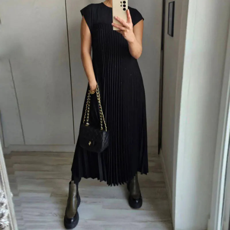 Leviana™ | Robe Maxi Plissée
