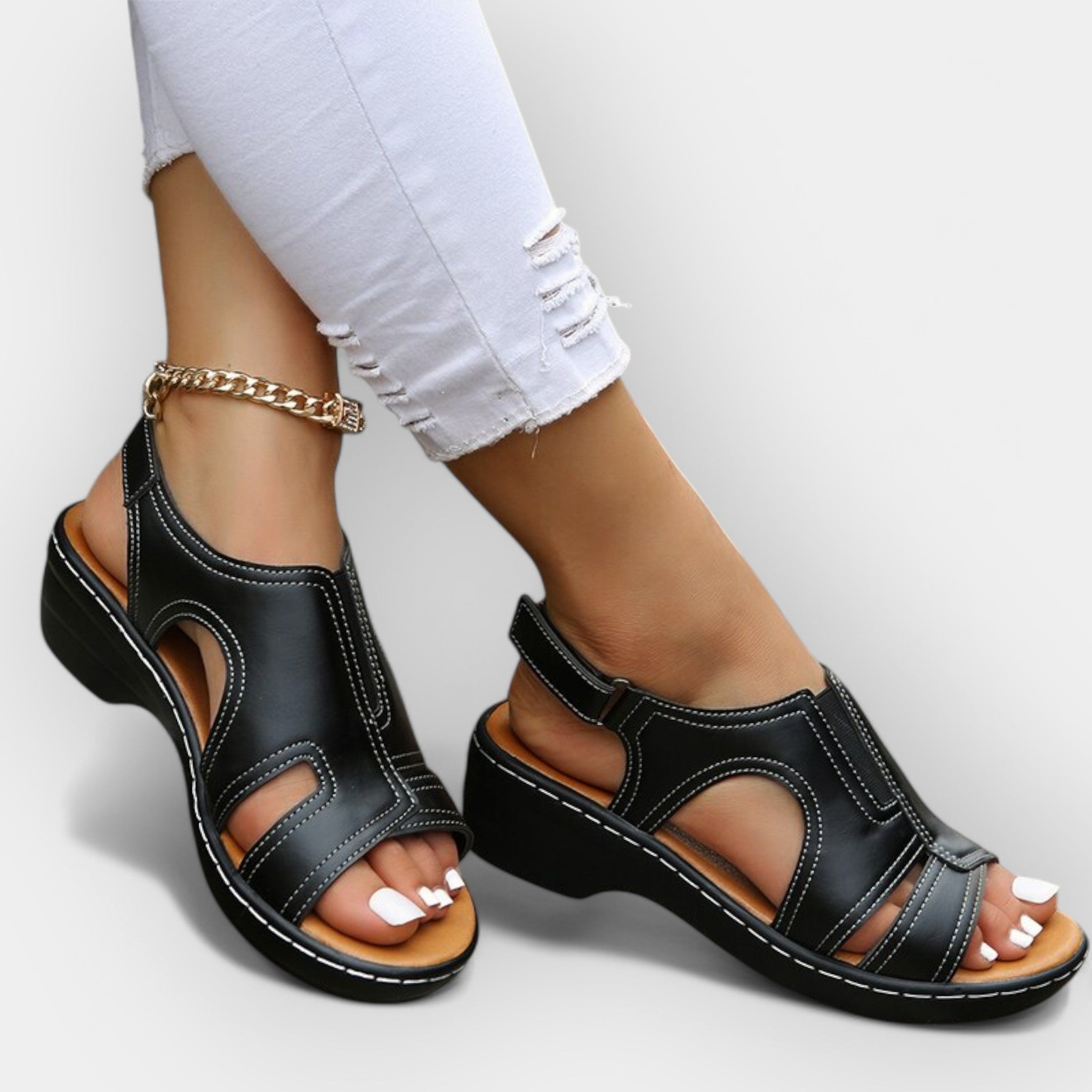Sandales en Cuir avec Style