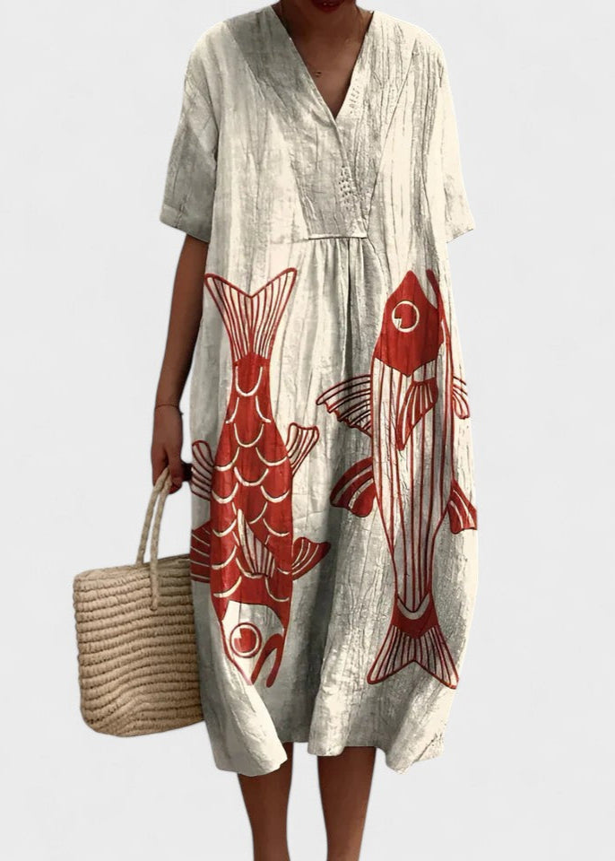 Leviana | Robe d'été à motifs