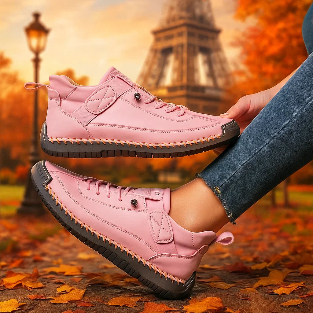 Mia™ | Baskets Confort Orthopédique Rose