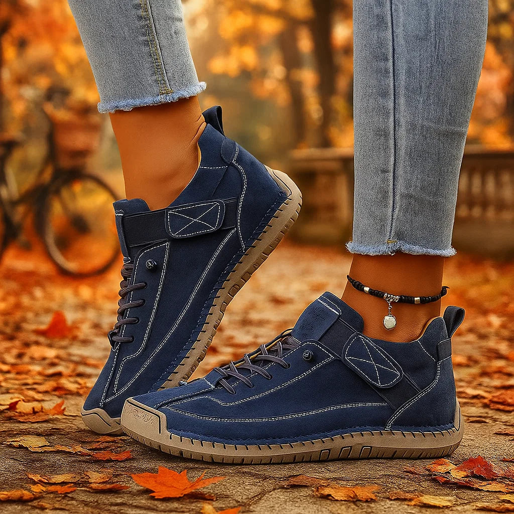 Mia™ | Baskets Confort Orthopédique Bleu