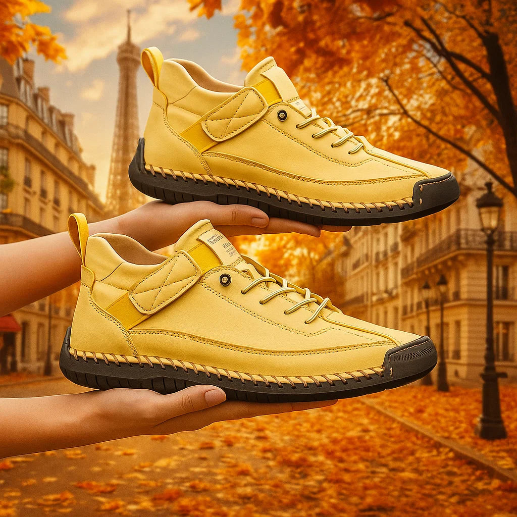 Mia™ | Baskets Confort Orthopédique Jaune