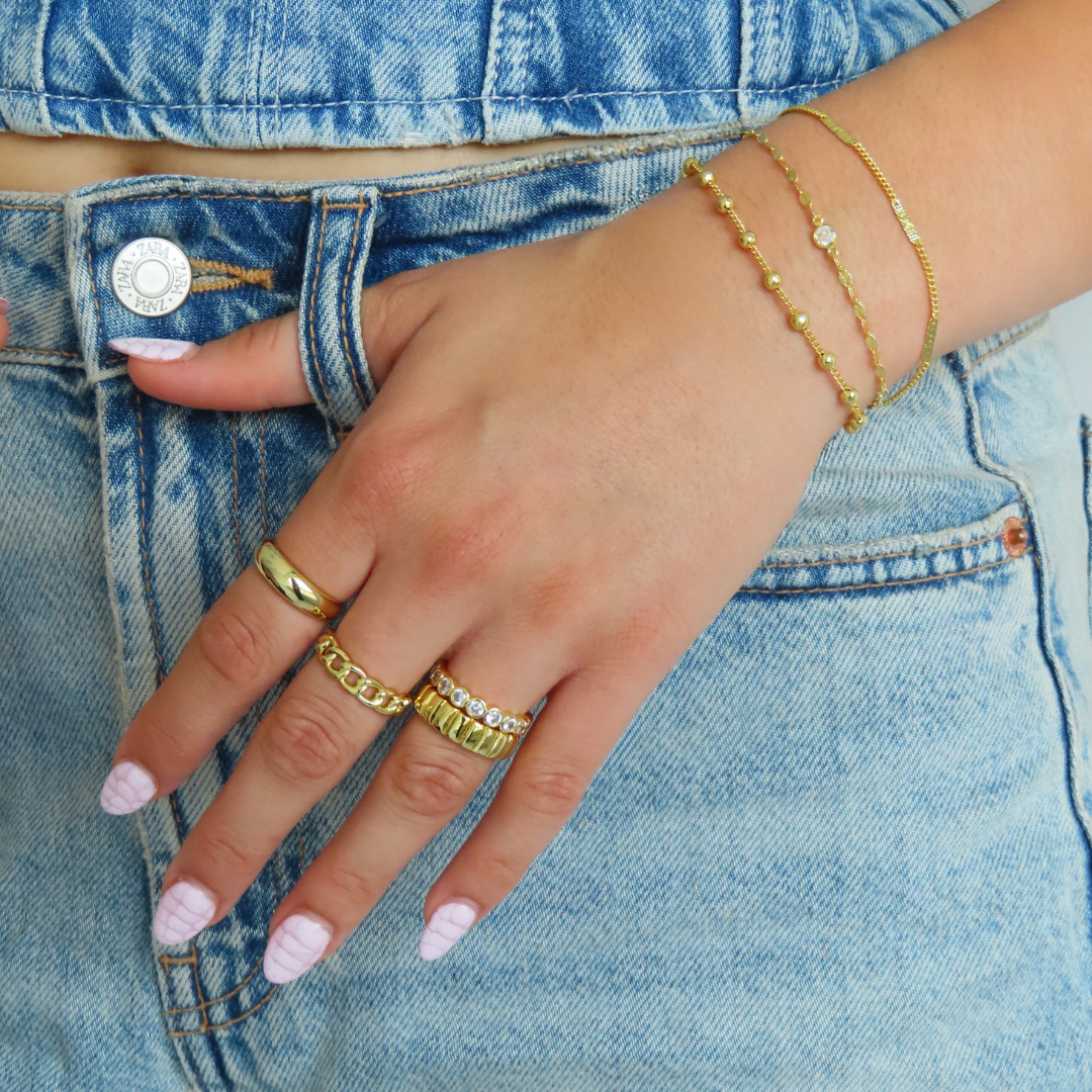 Bague Chaîne