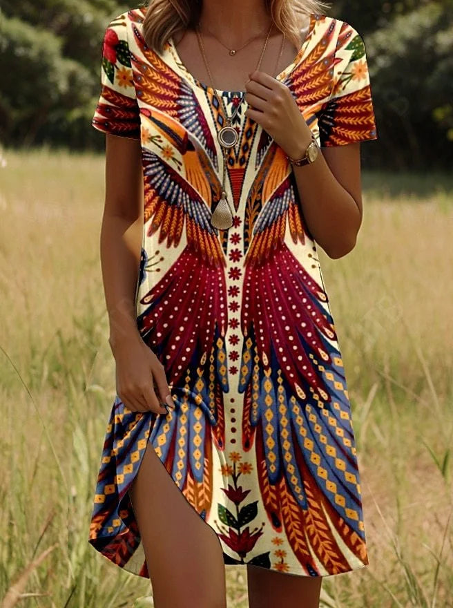 Leviana™ | Robe d'été élégante avec des fleurs