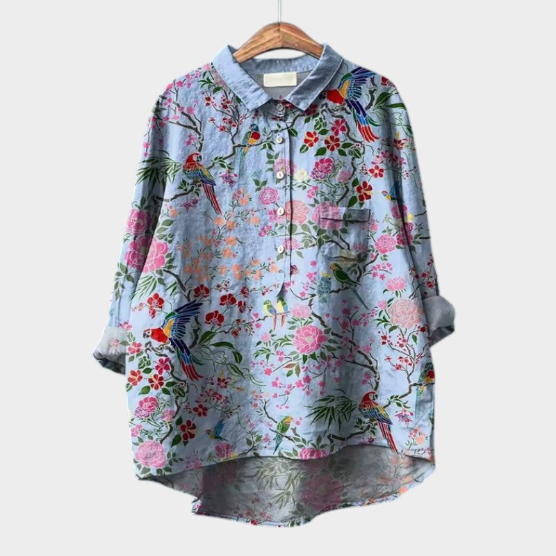 TALLIE™ – Blouse Imprimée Décontractée
