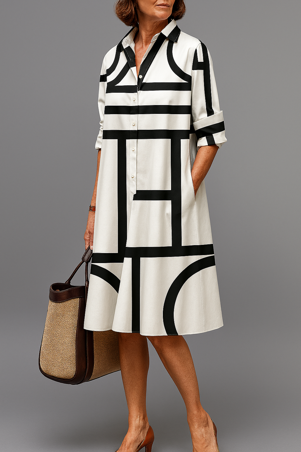 Brigitte – Robe Élégante (Collection Exclusive)