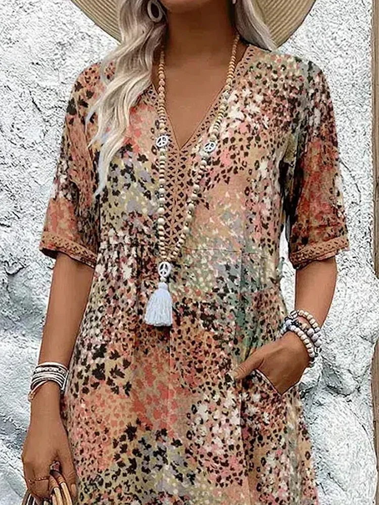 Leviana™ | Robe Fleurie Animée
