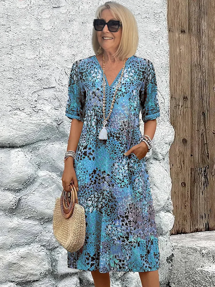 Leviana™ | Robe Fleurie Animée