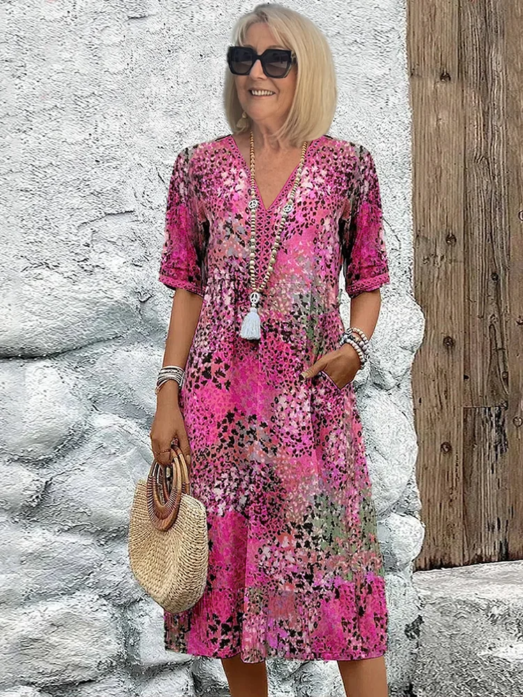 Leviana™ | Robe Fleurie Animée