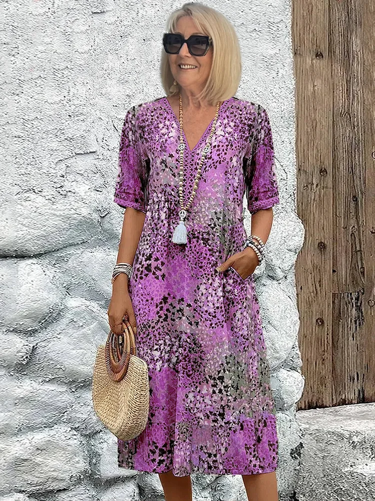 Leviana™ | Robe Fleurie Animée