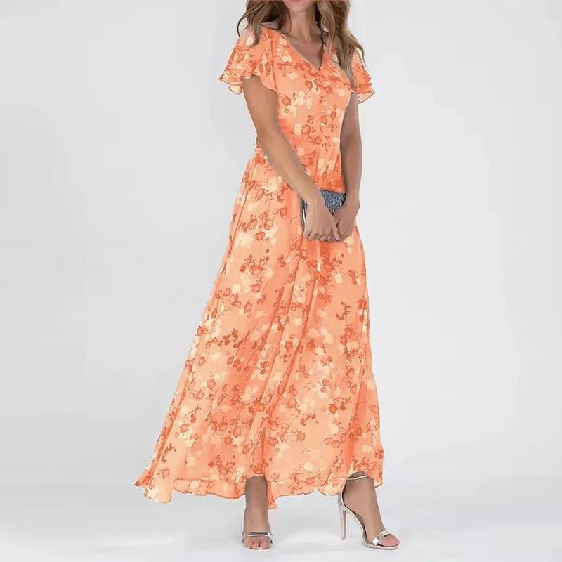Leviana™ I Robe Midi Élégante