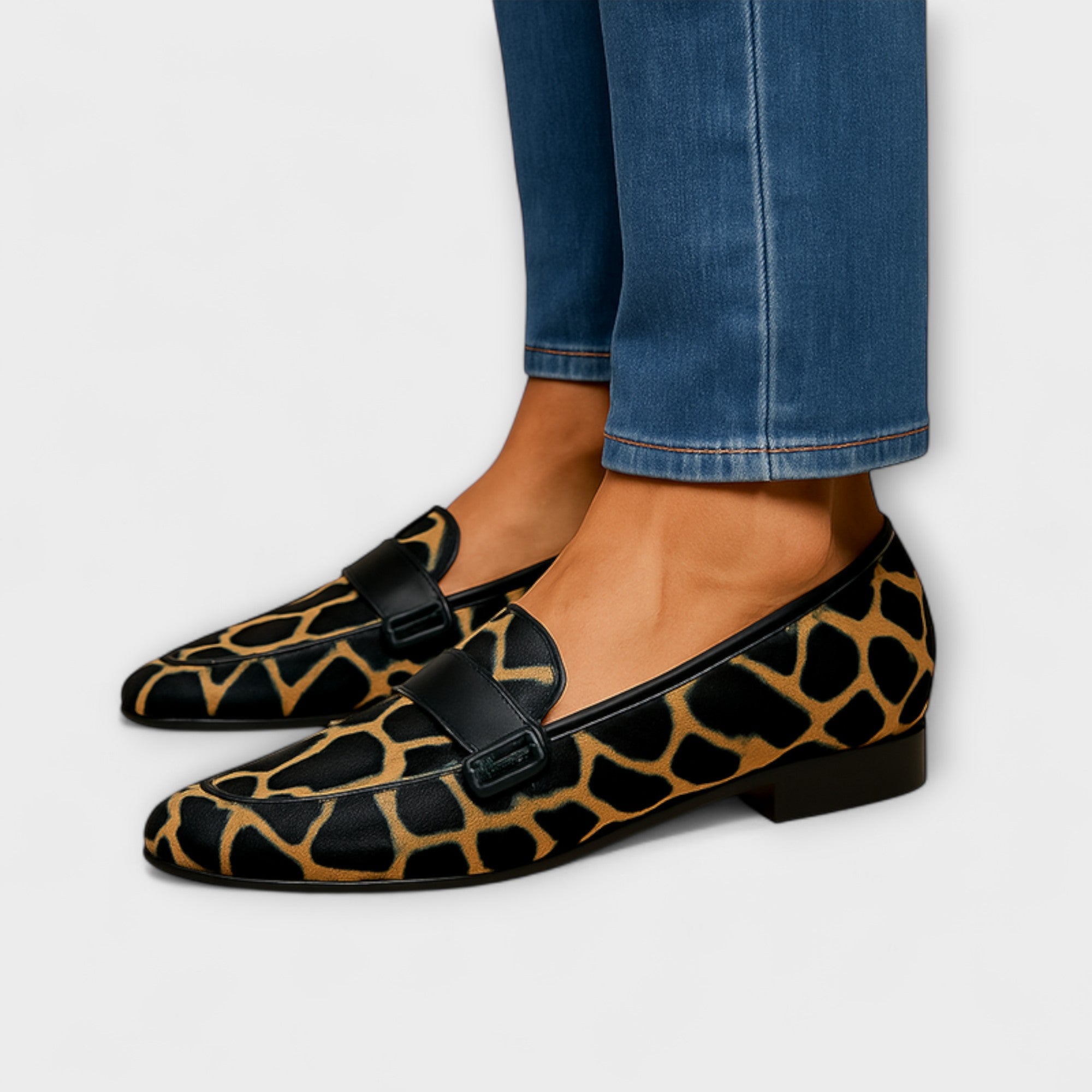 Mocassins Wale à talon bas