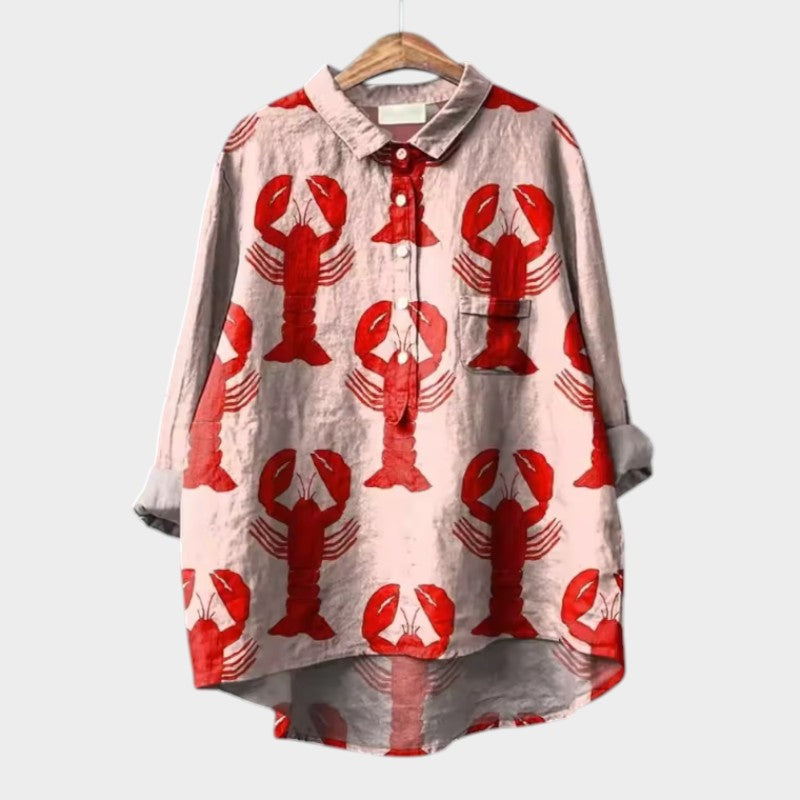TALLIE™ – Blouse Imprimée Décontractée
