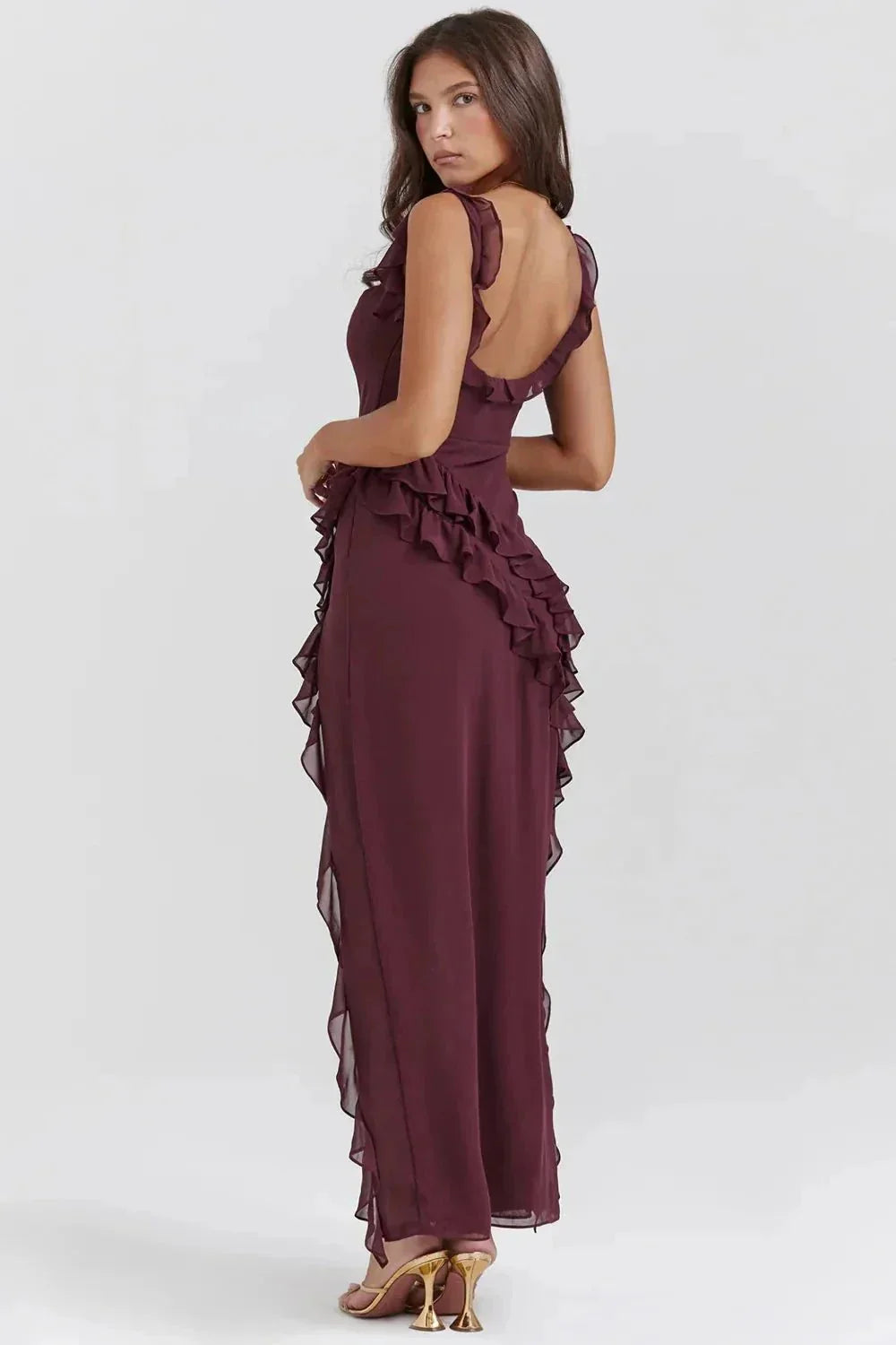 Lara™ | Robe Maxi Élégante avec Fente