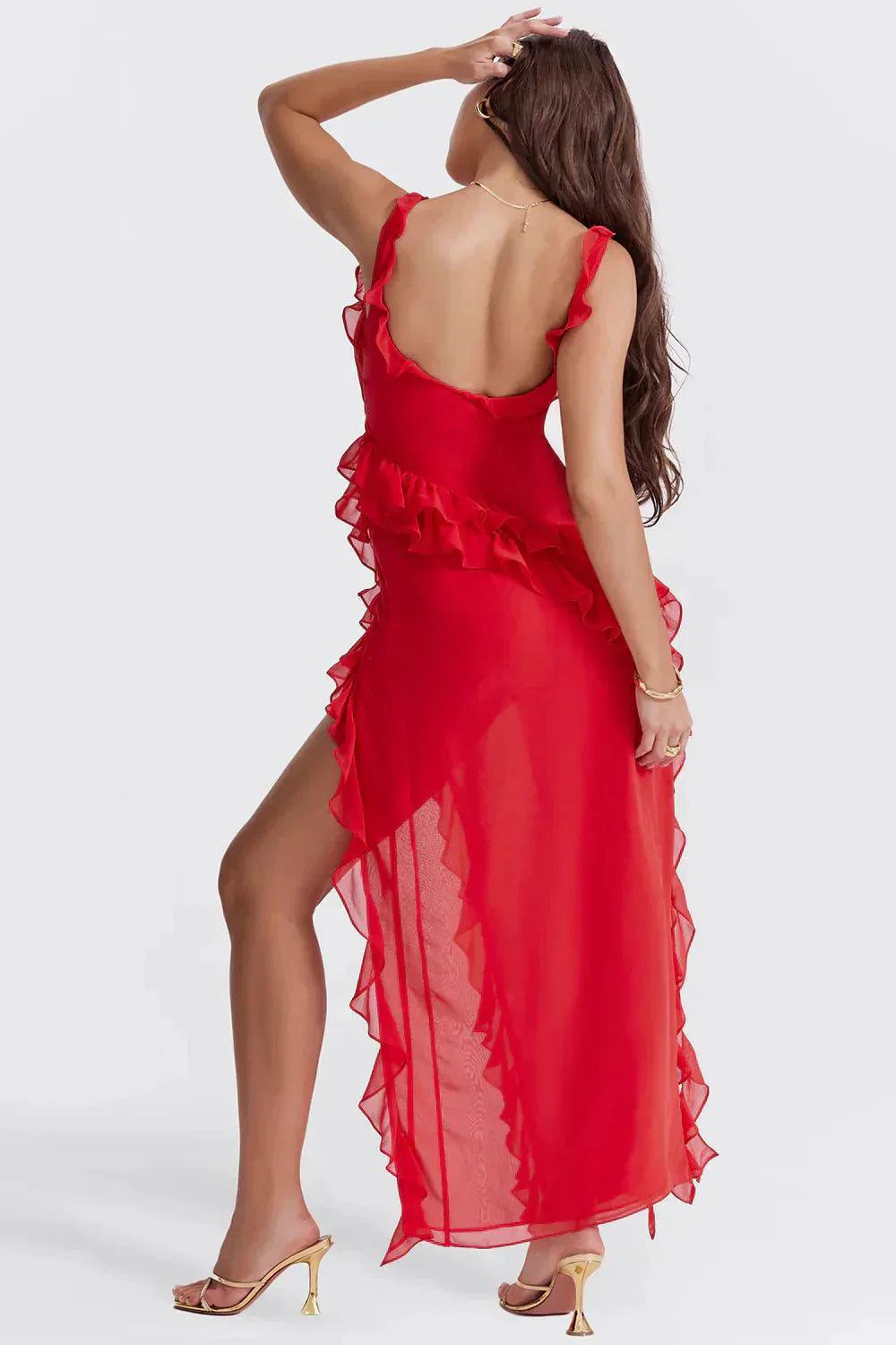 Lara™ | Robe Maxi Élégante avec Fente