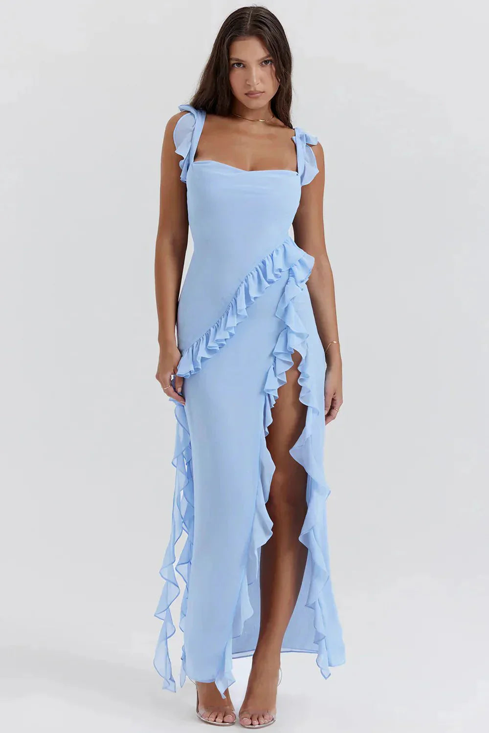 Lara™ | Robe Maxi Élégante avec Fente