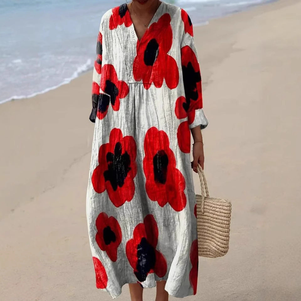Leviana™ – Robe élégante avec un motif géométrique