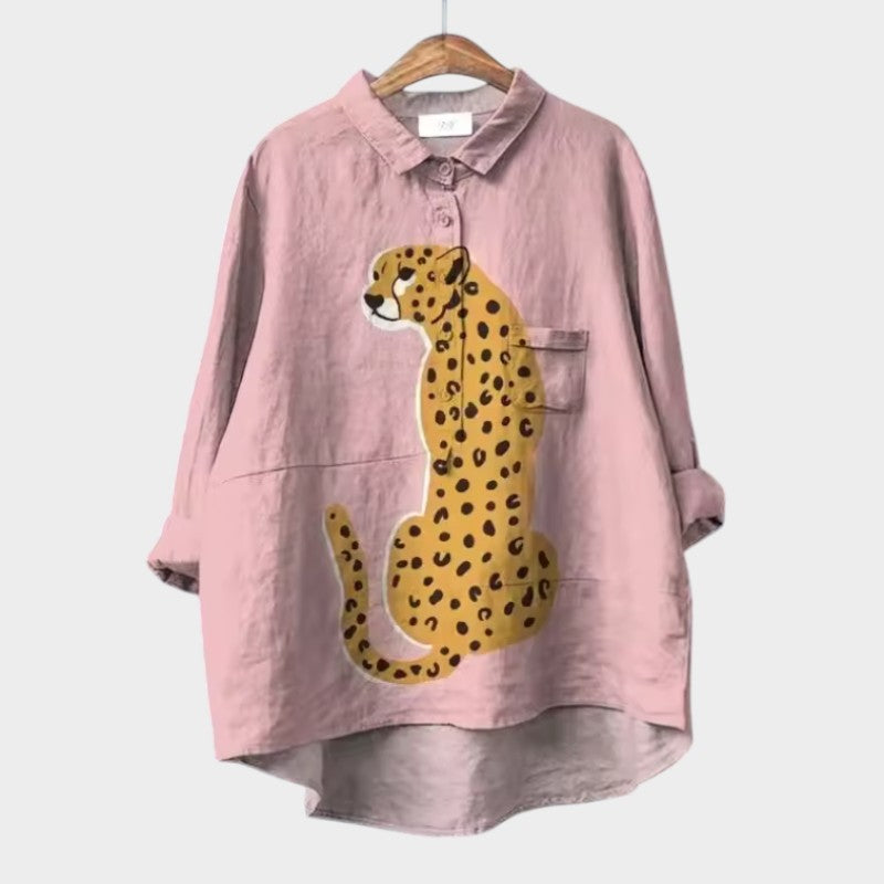 TALLIE™ – Blouse Imprimée Décontractée