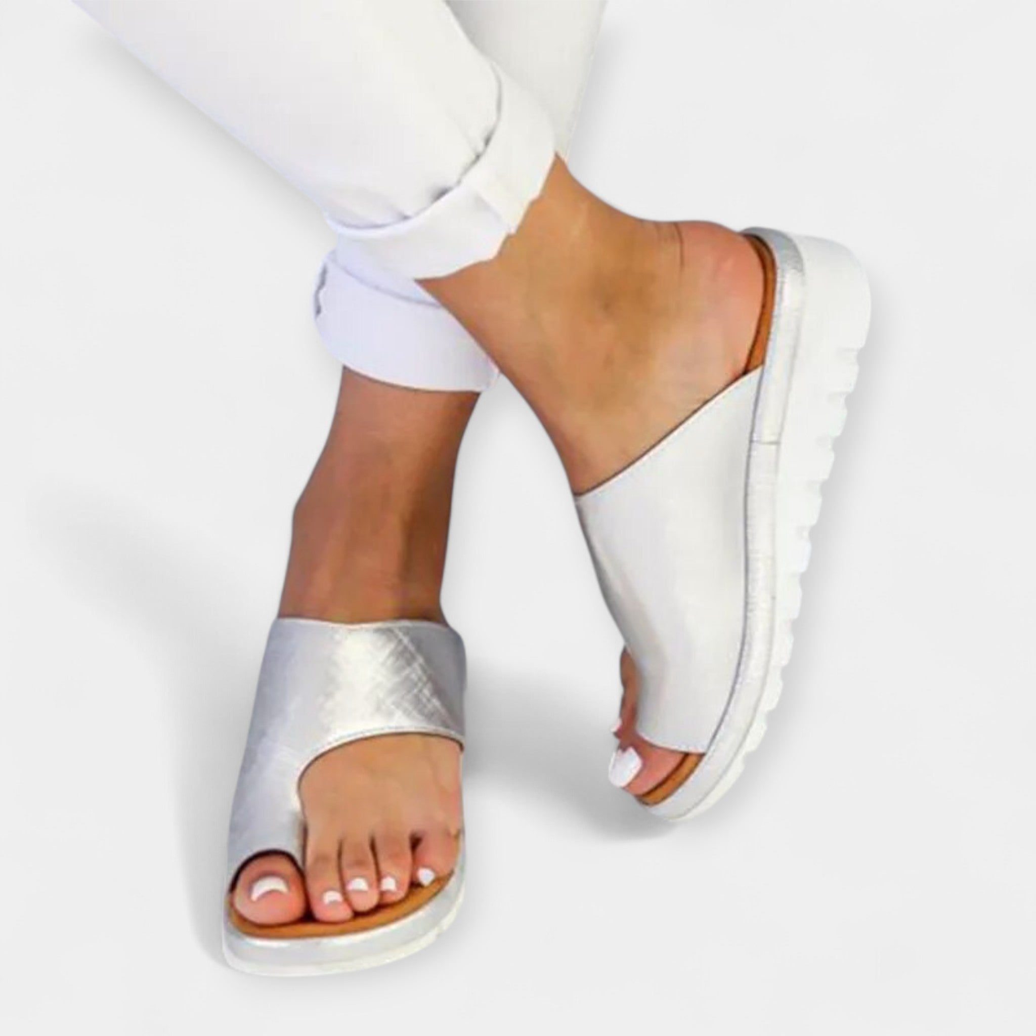 Sandales en cuir