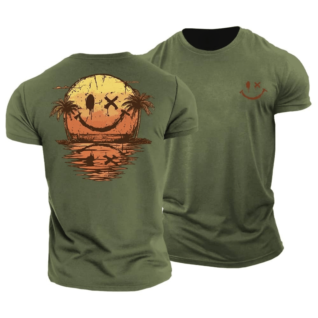 T-shirt d’été Smiley Mer