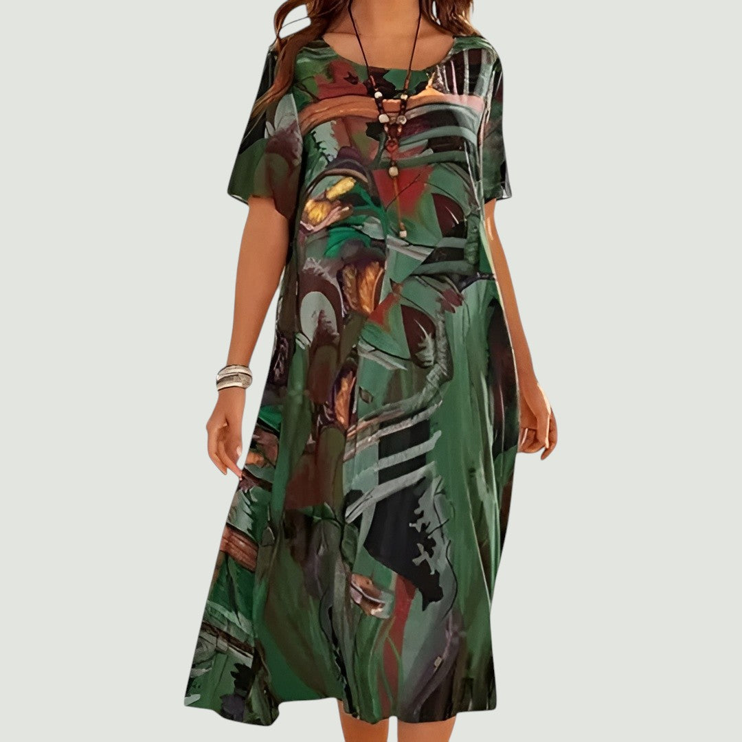 Leviana™ – Robe d'été élégante et légère en midi-length